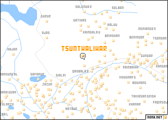map of Tsūnt Wali Wār