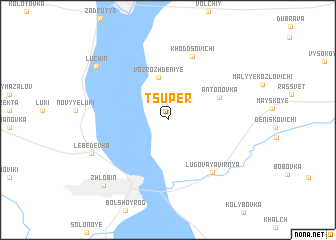 map of Tsuper