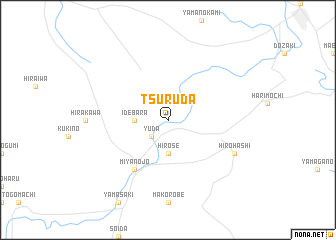 map of Tsuruda