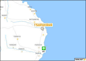 map of Tsurukawa
