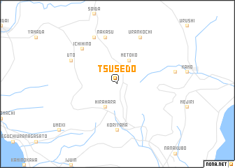 map of Tsusedo