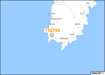 map of Tsutsu