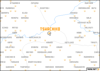 map of Tswachiko