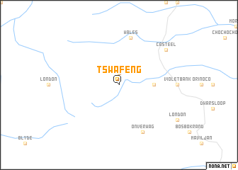 map of Tswafeng