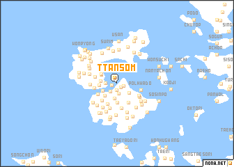 map of Ttansŏm