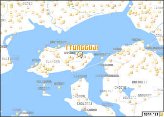 map of Ttungguji