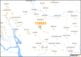 map of Tuabom