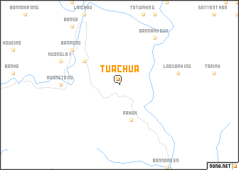 map of Tủa Chùa
