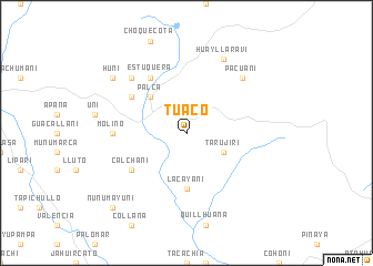 map of Tuaco