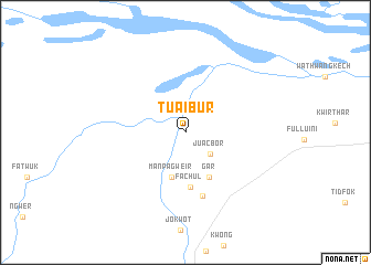 map of Tuai Bur