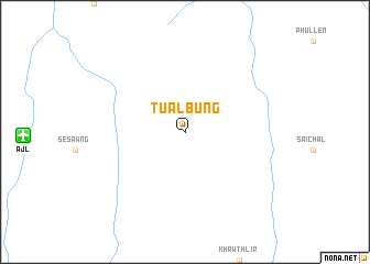 map of Tualbung