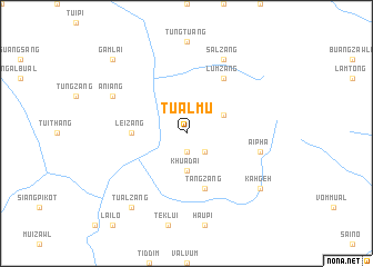 map of Tualmu