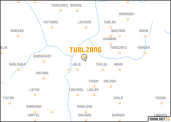 map of Tualzang