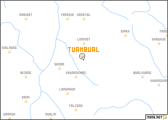 map of Tuambual