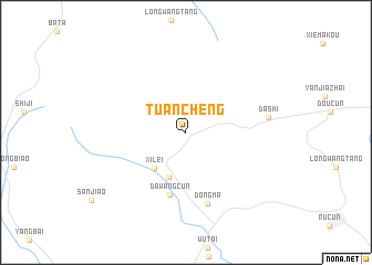 map of Tuancheng