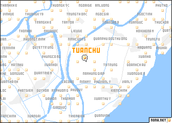 map of Tuân Chư