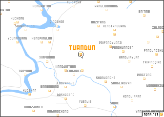 map of Tuandun