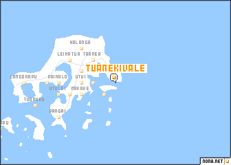 map of Tu`anekivale