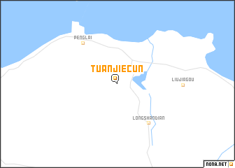 map of Tuanjiecun