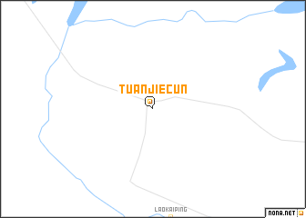 map of Tuanjiecun