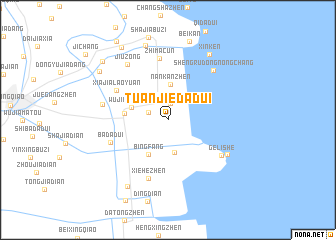 map of Tuanjiedadui