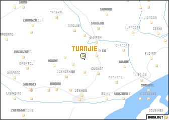 map of Tuanjie