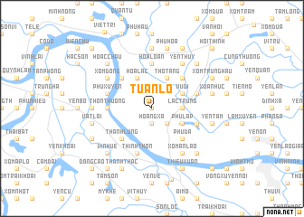 map of Tuân Lộ