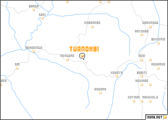 map of Tuanombi