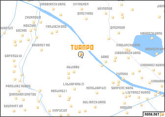 map of Tuanpo