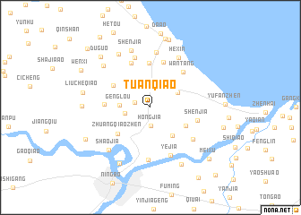 map of Tuanqiao