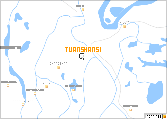 map of Tuanshansi