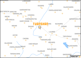 map of Tuanshan