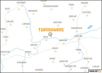 map of Tuanshiwang