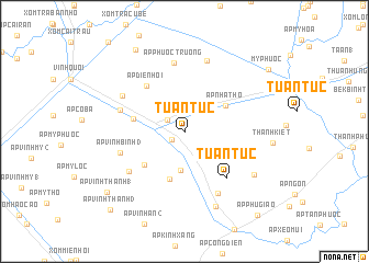 map of Tuân Tức