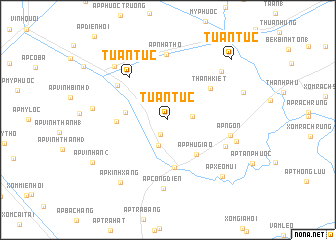 map of Tuân Tức