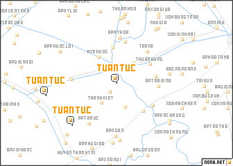 map of Tuân Tức