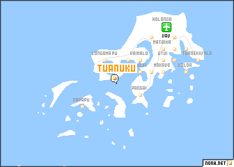 map of Tu`anuku