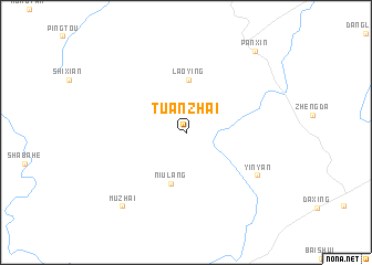 map of Tuanzhai