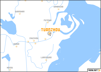 map of Tuanzhou