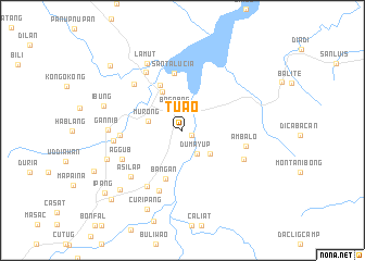 map of Tuao