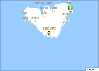 map of Tuarea