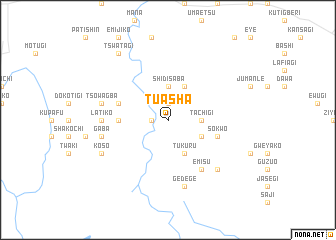 map of Tuasha