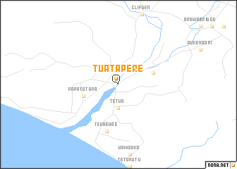 map of Tuatapere