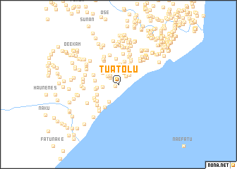 map of Tuatolu