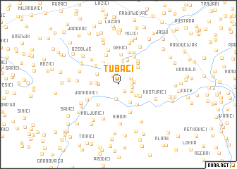 map of Tubaci