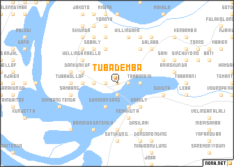 map of Tuba Demba
