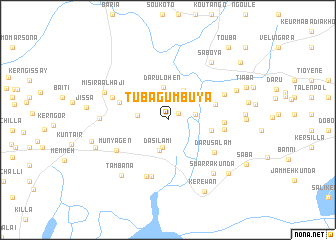 map of Tuba Gumbuya