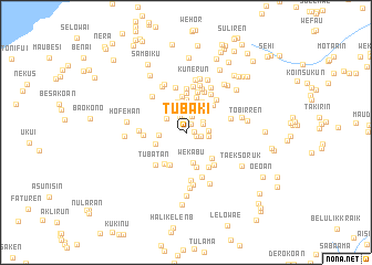 map of Tubaki