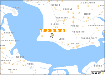 map of Tuba Kolong