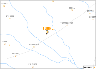 map of Tubal